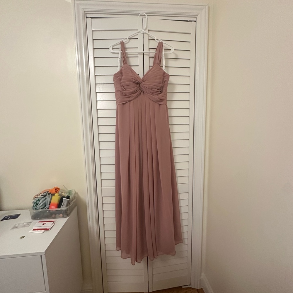 Azazie Mauve Bridesmaid Dress